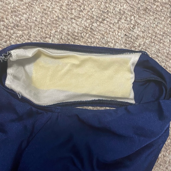 Vintage Deadstock 80s Polkadot Swim Suit - Picture 6 of 6